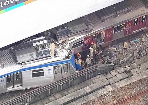 Colisão de trens deixa pelo menos cinco feridos no Rio de Janeiro