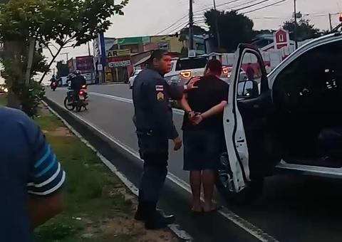 Homem é preso após passar a mão nas partes íntimas de adolescente em Manaus