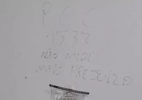 Bandidos roubam delegacia e deixam mensagem ‘debochada’