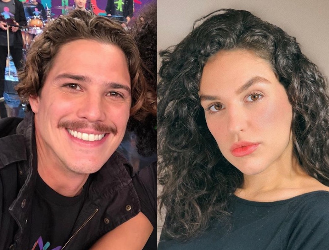 Kéfera e Rômulo Neto estão namorando e curtem festa agarradinhos