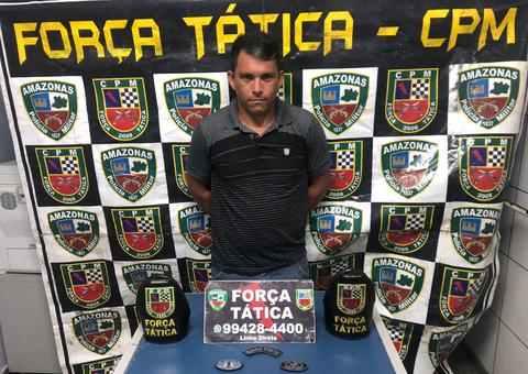 Em Manaus, suspeito de assassinato que estava foragido é preso em comunidade