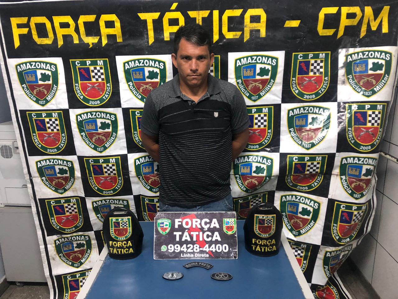 Em Manaus, suspeito de assassinato que estava foragido é preso em comunidade