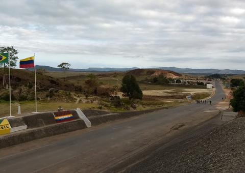Fronteira entre Brasil e Venezuela, em Pacaraima, amanhece fechada pelo 10º dia