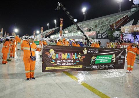 Ações de fiscalização e conscientização marcam as noites dos desfiles em Manaus