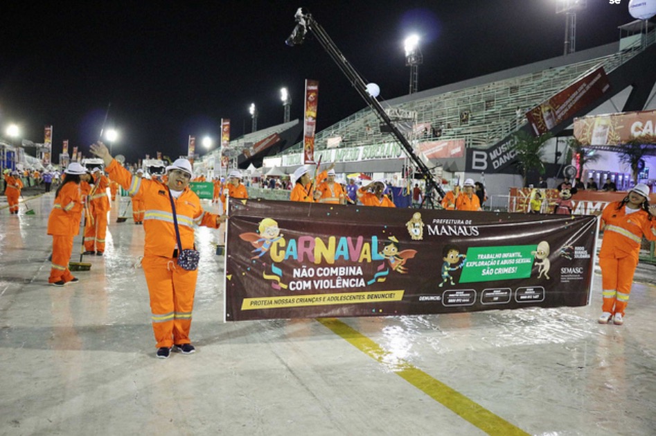 Ações de fiscalização e conscientização marcam as noites dos desfiles em Manaus