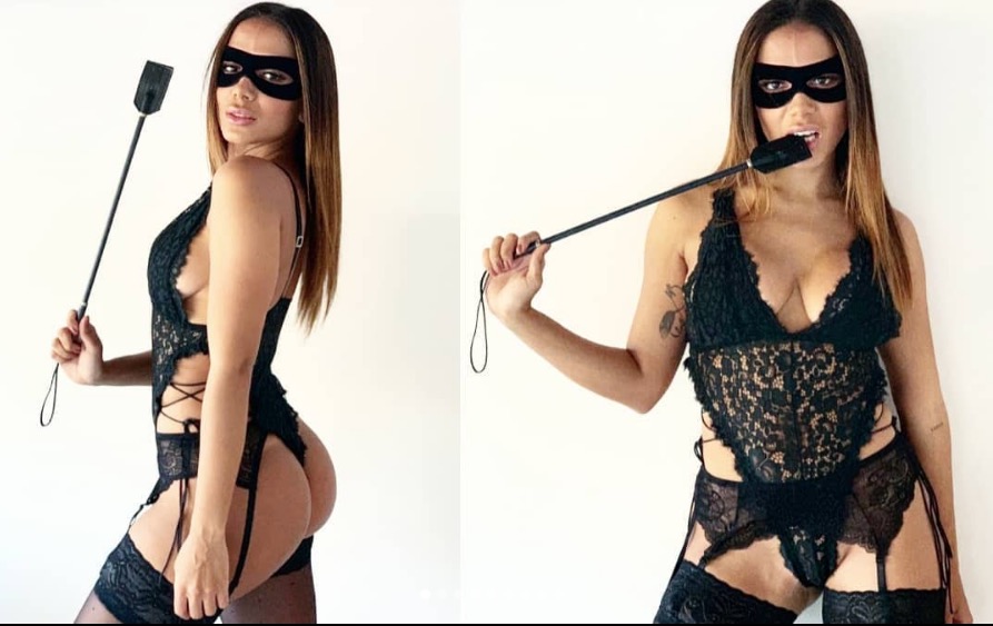 Anitta libera imaginação ao rebolar fantasiada de Tiazinha