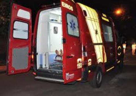 Sozinha em casa, criança é vítima de incêndio e tem corpo queimado