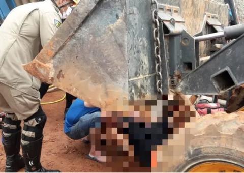 Homem morre esmagado por trator enquanto fazia manutenção no veículo
