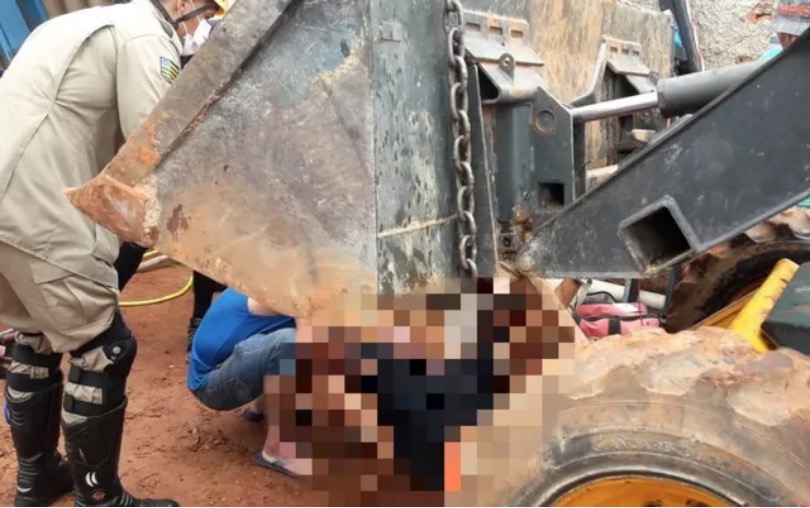 Homem morre esmagado por trator enquanto fazia manutenção no veículo
