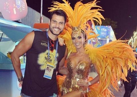 Recém-casados, Nicole Bahls e marido brigam feio e ela é xingada em público