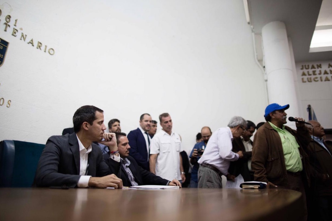 Guaidó pede à Europa que intensifique sanções contra regime de Maduro