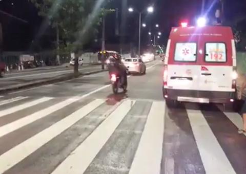  Em Manaus, mulher é atropelada ao atravessar na faixa de pedestre 