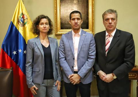Guaidó recebe embaixador alemão expulso da Venezuela por Maduro