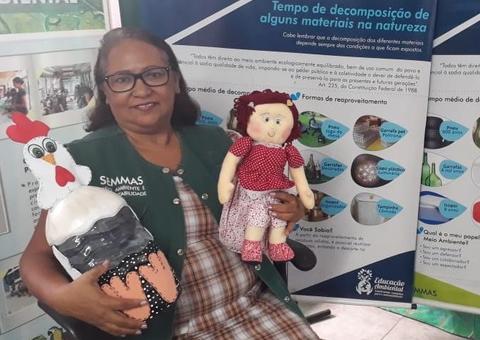 Oficina de reaproveitamento de plástico e vidro está com inscrições abertas em Manaus 