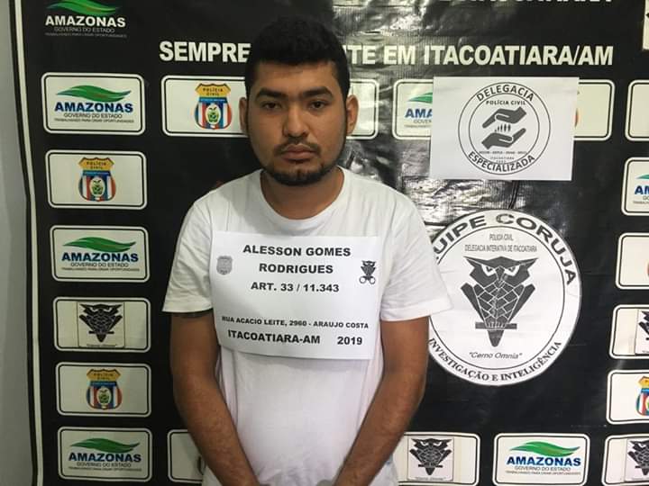 No Amazonas, jovem é preso após polícia descobrir plano de assalto a casa lotérica