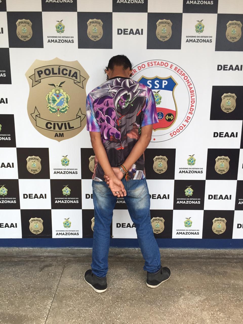 Em Manaus, adolescente que estuprou prima de 9 anos é preso ao descumprir medida cautelar 