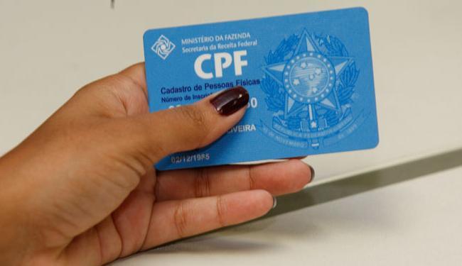 Órgãos federais aceitam CPF como documento de identificação