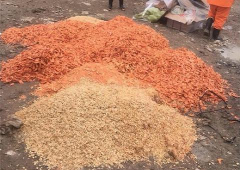 Mais de meia tonelada de camarão é apreendida pela Vigilância Sanitária em Manaus