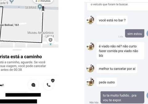Em Manaus, motorista de aplicativo recusa levar passageiro homossexual 