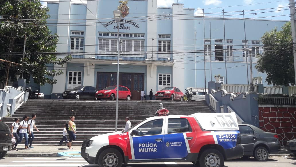 Em Manaus, aluno faz ameaça e menção a massacre e causa pânico no IEA