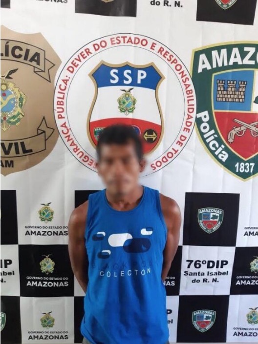 Suspeito de estupro de vulnerável é preso com droga no Amazonas