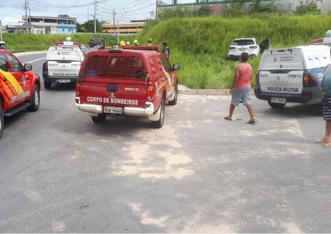 Uma pessoa fica ferida após acidente em Manaus