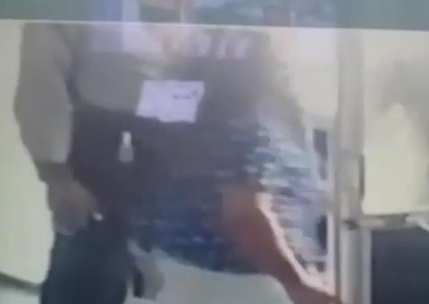 Vídeo flagra vigilante do João Lúcio passando a mão nas partes íntimas de paciente em Manaus