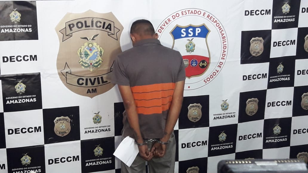 Industriário suspeito de torturar e manter adolescente em cárcere privado é preso em Manaus