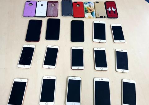 Polícia divulga lista de iPhones recuperados na Operação  iCloud em Manaus