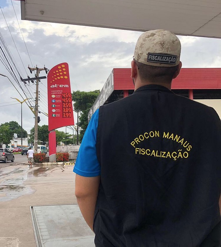 Em Manaus, Postos são multados pelo Procon após aumento no valor do combustível 