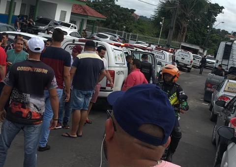 Motoristas de App são presos durante manifestação contra preço da gasolina em Manaus 