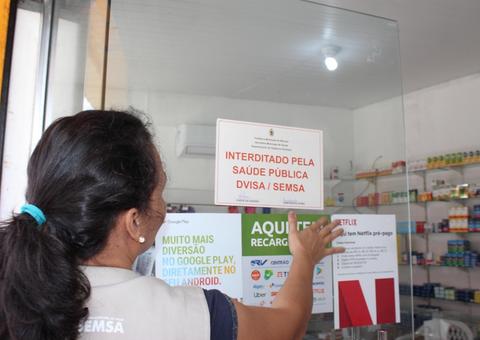 Vigilância Sanitária interdita nove drogarias clandestinas em Manaus 