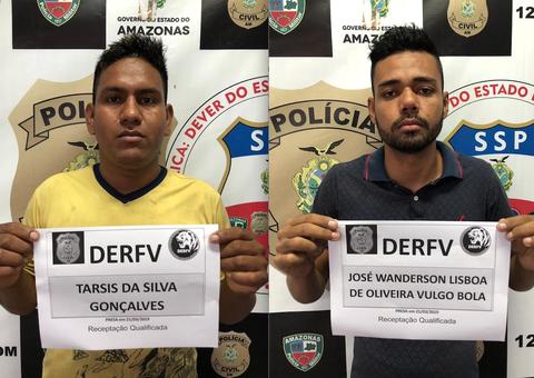 Dupla é presa suspeita de receptar e clonar carros em Manaus 