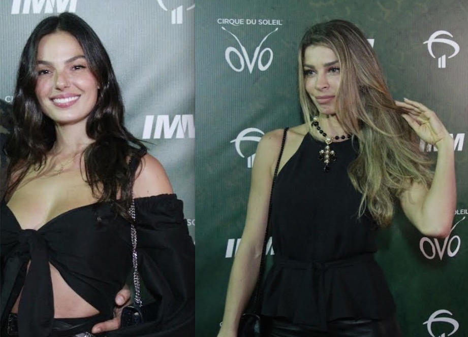 Isis Valverde comenta encontro com Grazi Massafera em evento