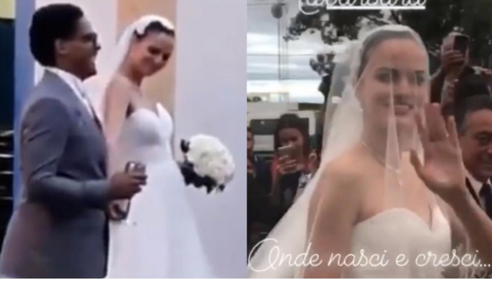 Modelo brasileira se casa com filho de Bob Marley em Minas Gerais