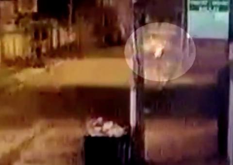 Vídeo pode ajudar polícia a identificar suspeito de abandonar recém-nascida em bolsa 