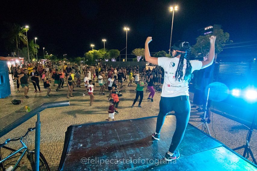 Faixa Liberada da Ponta Negra terá aulas gratuitas de dança e funcional nesta quarta
