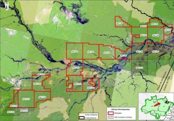 MPF solicita da ANP retirada de leilão de blocos de petróleo e gás natural no Amazonas
