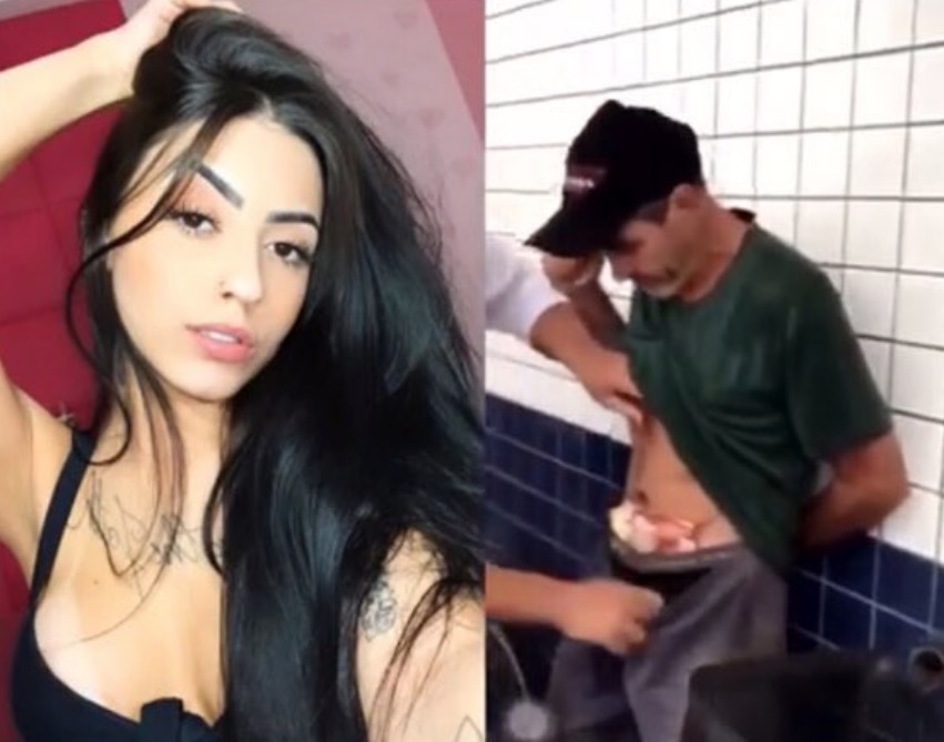 MC Mirella comove ao prometer alimento por 1 ano a idoso humilhado por roubar comida 