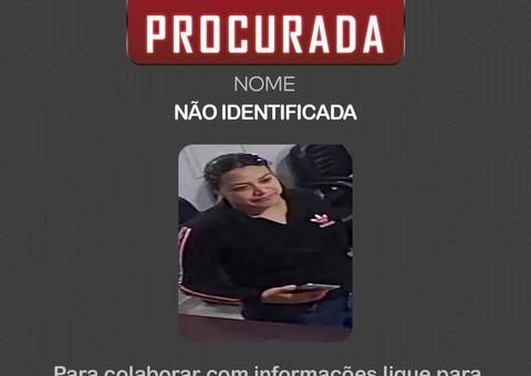 Polícia pede apoio para localizar mulher suspeita de furtar clínica em Manaus 