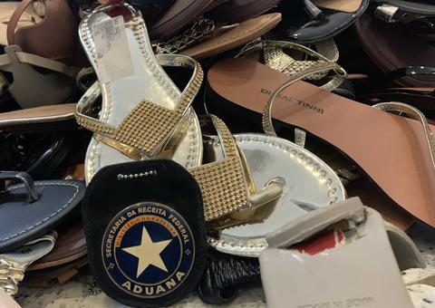 Drogas são encontradas em pares de sapatos em aeroporto