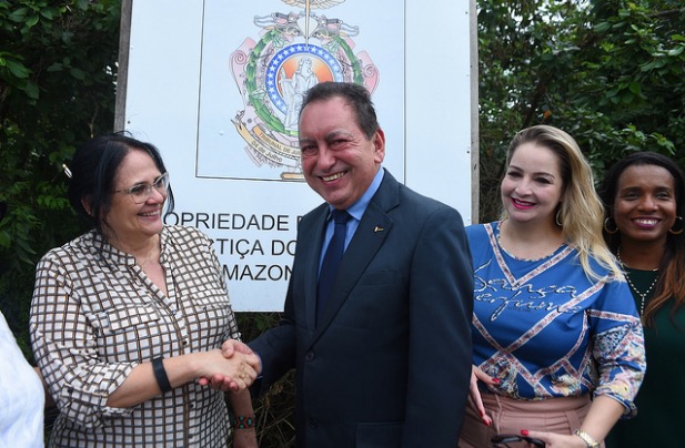 Damares Alves confirma apoio para construção do 'Complexo Maria da Penha' em Manaus