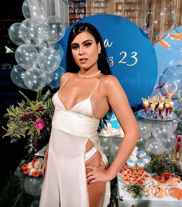 Falta de comida e bebida no aniversário de ex-bbb Hana dá o que falar