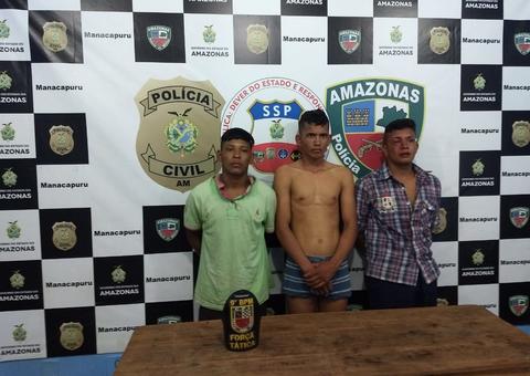 Trio é preso suspeito de matar família a marretadas no Amazonas