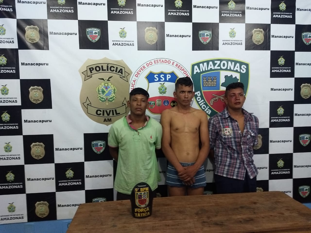 Trio é preso suspeito de matar família a marretadas no Amazonas