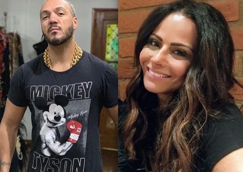 Viviane Araújo choca ao aparecer cantando e gritando nome de Belo em vídeo