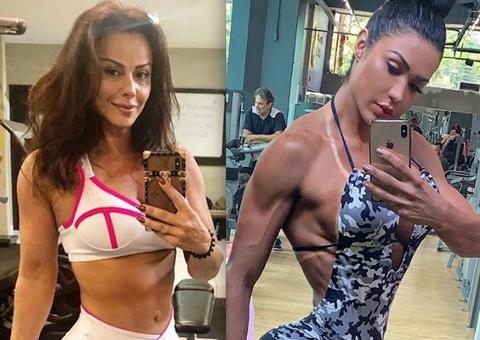 Gracyanne Barbosa sobre Viviane Araújo cantar música de Belo: ‘Não quer me deixar em paz’