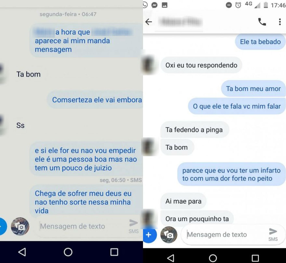  Mensagens mostram desespero de menina após abusos de padrasto