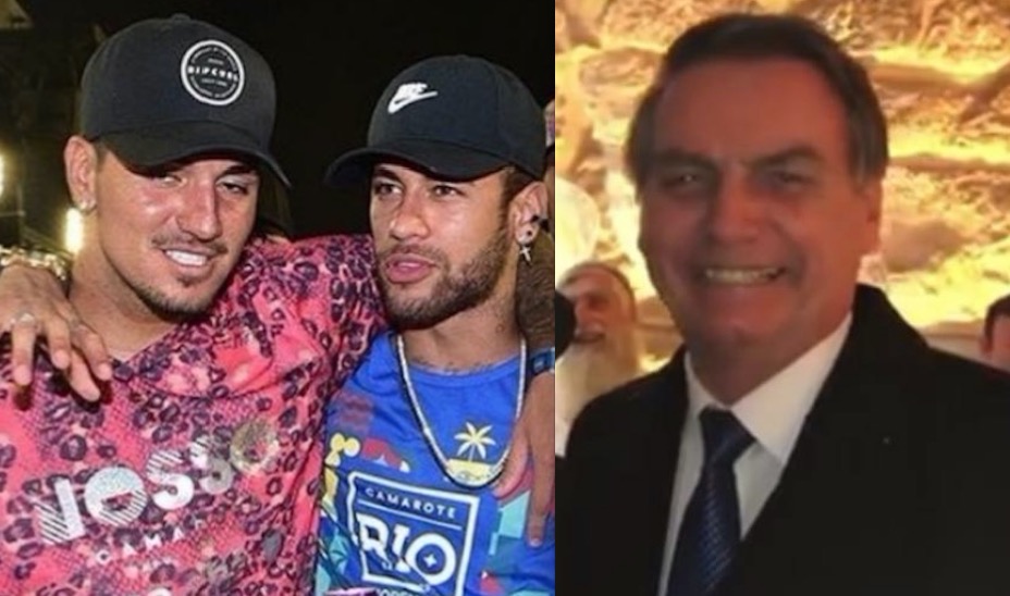 Em vídeo, Neymar e Medina interagem com Bolsonaro e causam na web