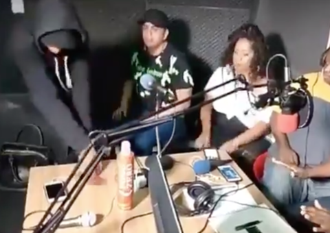 Rádio online é assaltada e crime é transmitido ao vivo